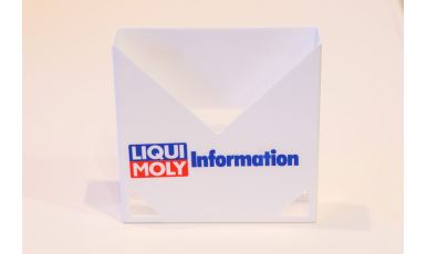 Box na brožúry s 2 lepiacimi podložkami