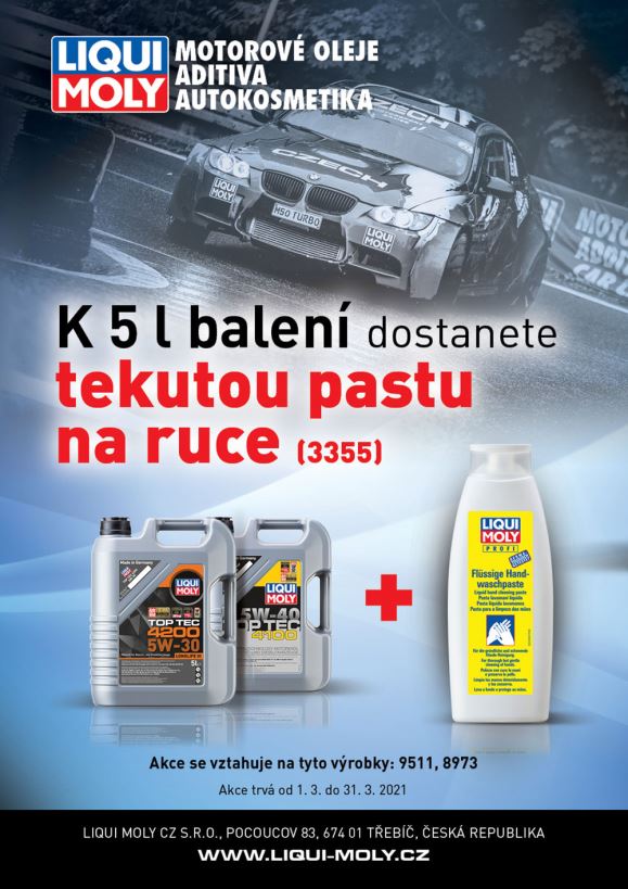 AKCE LIQUI MOLY 2021 - PRODLOUŽENÍ!