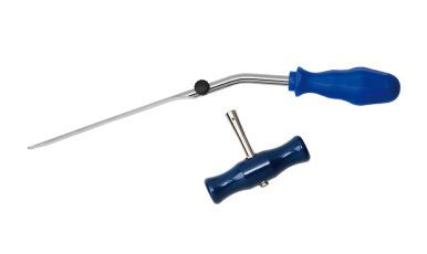 Držiak drôtu s rukoväťou