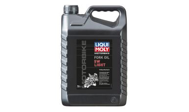 Olej do tlmičov pre motocykle – 5W ľahký